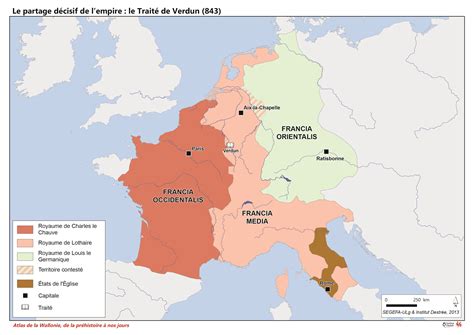 Le Traité de Verdun: Division du Royaume Franc et Naissance des Nations Modernes